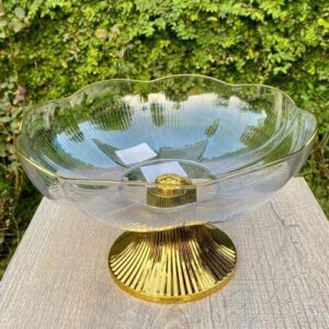 Acrylic bowl with stand