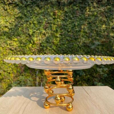 Beaded Cake Stand