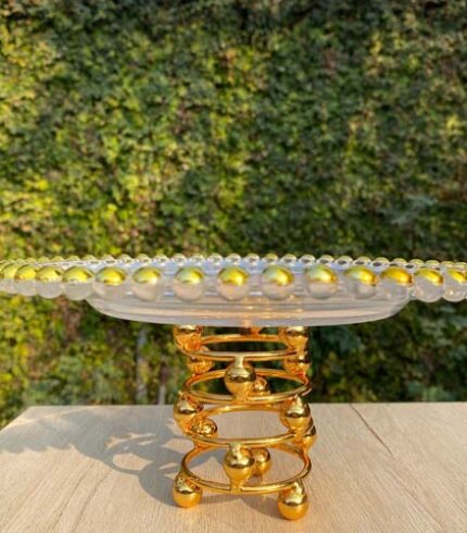 Beaded Cake Stand