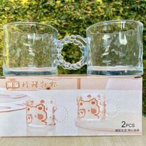 Bubble glass mugs v4