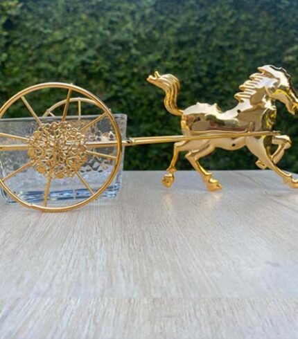 Golden Horse Cart With Multi Purpose Cart V3