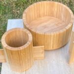 Lazy Susan cutlery holder v5