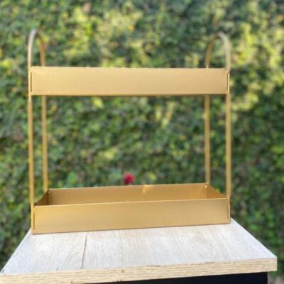Royal Metal Gold 2 Tier Organiser v3