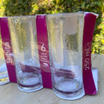 Water Glass Set Of 6 Frosted v3