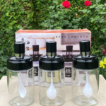 Glass Spice Jars With Spoons Set Of 3 v2