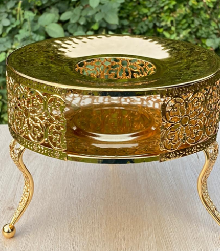 Golden Metal Food Warmer v4
