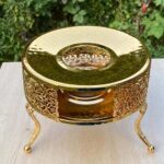 Golden Metal Food Warmer v8