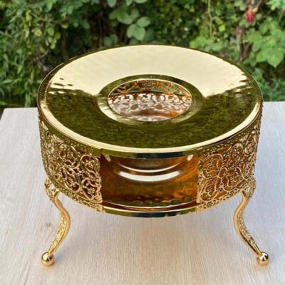 Golden Metal Food Warmer v8