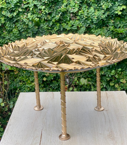 Luxe Geometric Serving Stand