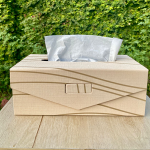 Elegant DIY Cardboard Tissue Box