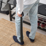 Extra Long Shoe Horn with Hook v4