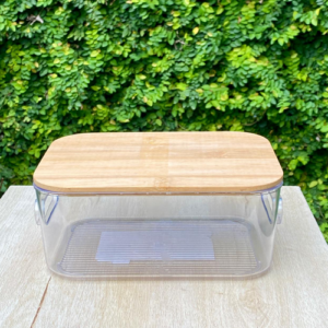 Regan Ridge Storage Bin with Bamboo Lid