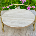 Round Wooden Display Stand (1)