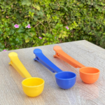 Colorful Plastic Measuring Scoops 3 Piece Set v2