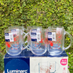 Luminarc Glass Mug Set – 6 Pieces v3